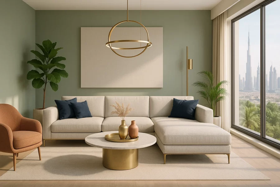 Dubai-Inspired Color Palettes for Modern Interiors