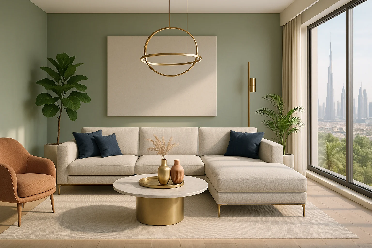 Dubai-Inspired Color Palettes for Modern Interiors