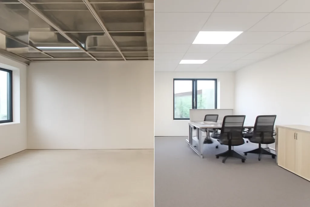 Transformation from Cat A to Cat B fit out office space