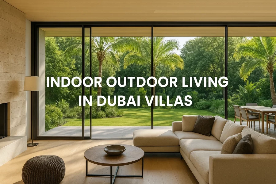 Blending Indoor and Outdoor Spaces in Dubai Villa Design