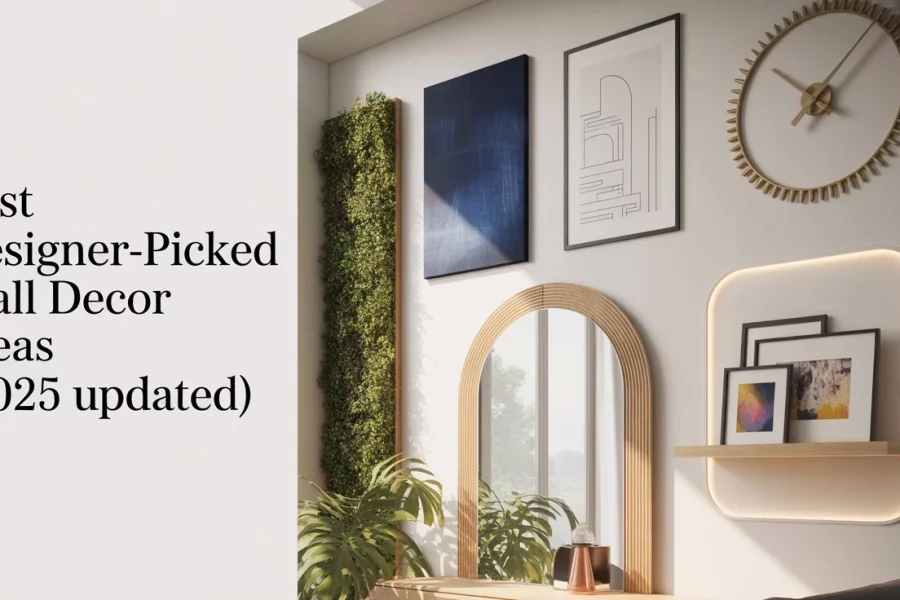 Best Designer-Picked Wall Decor Ideas (2025 Updated)