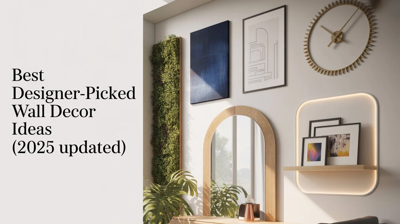 Best Designer-Picked Wall Decor Ideas (2025 Updated)