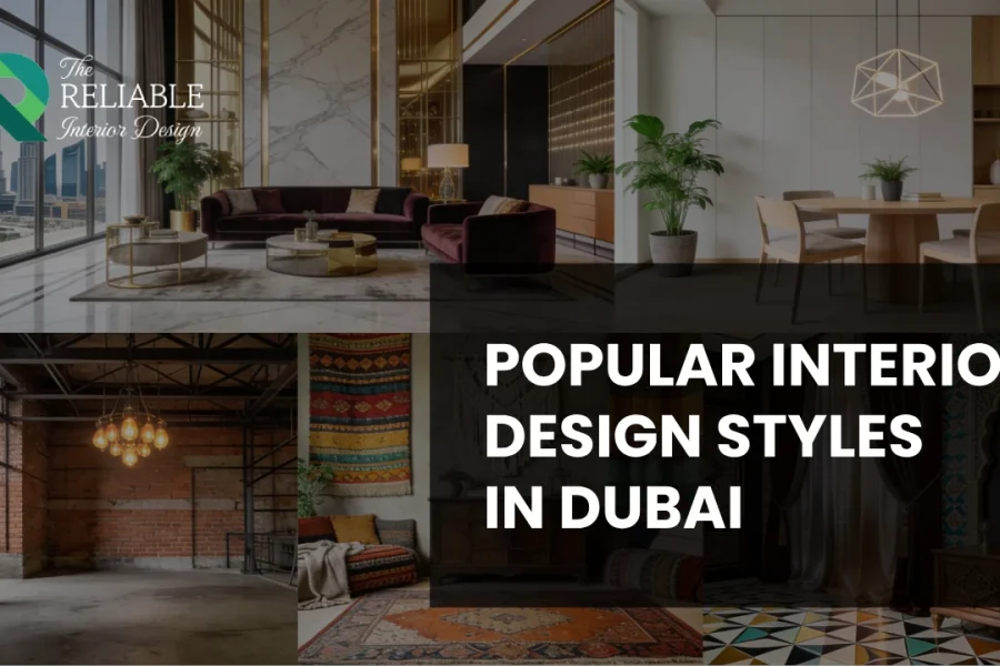 Popular Interior Design Styles in Dubai: The Complete Guide