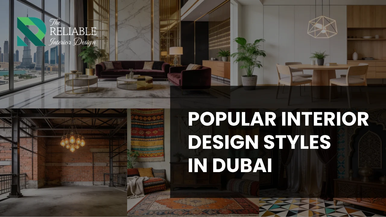 Popular Interior Design Styles in Dubai: The Complete Guide