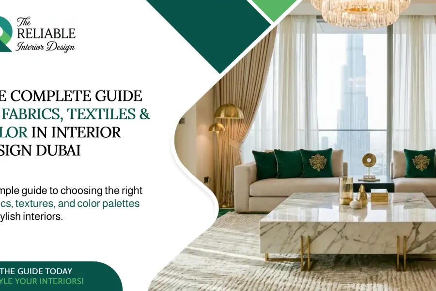 The Complete Guide to Fabrics, Textiles & Color in Interior Design Dubai