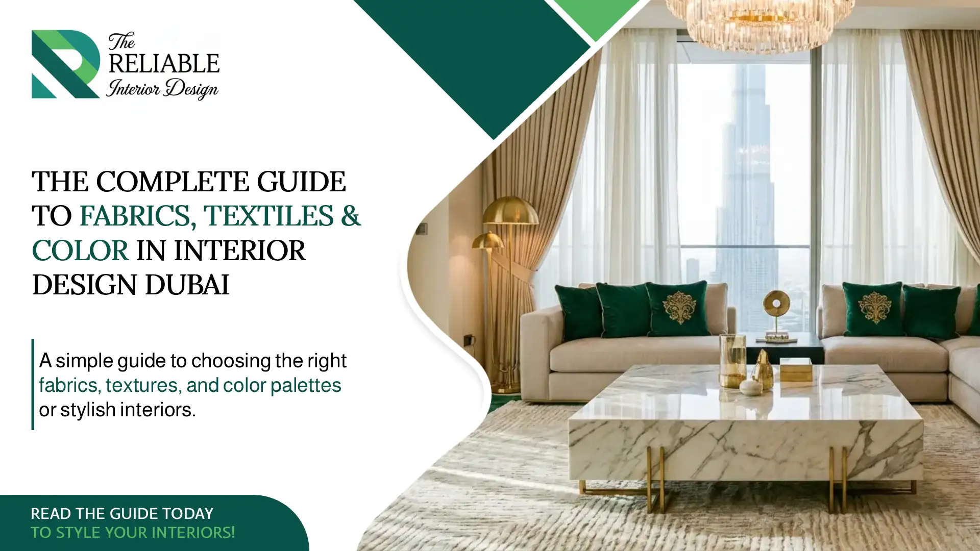 The Complete Guide to Fabrics, Textiles & Color in Interior Design Dubai