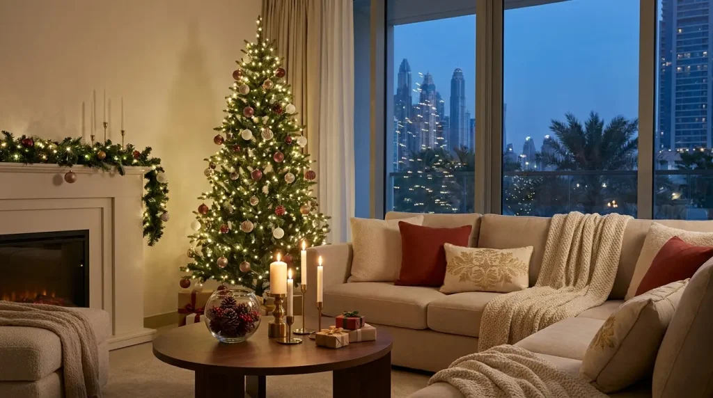Christmas decor Dubai for modern homes