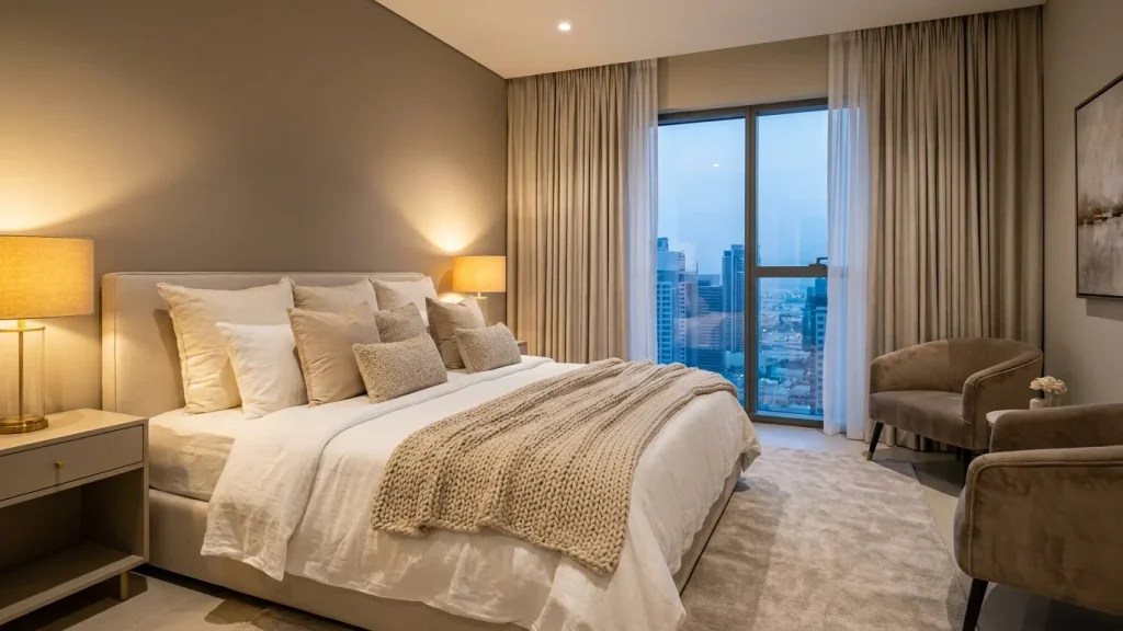 Dubai home decor accessories for bedroom styling