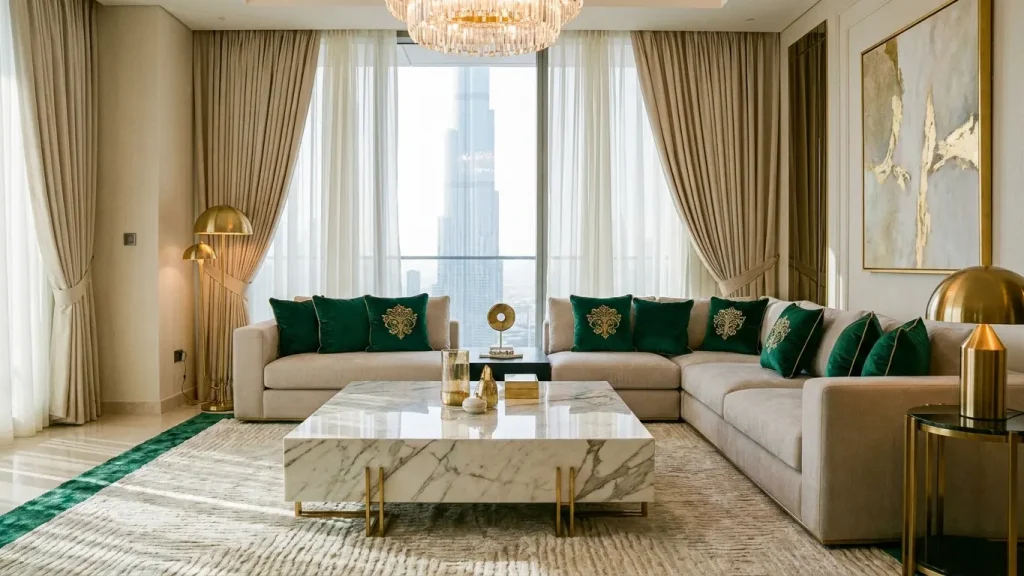 Luxury fabrics in Dubai for home interiors